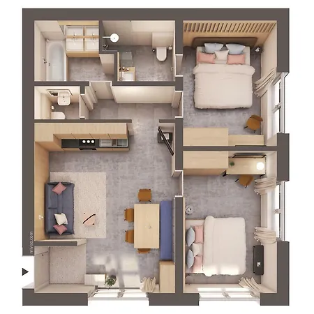 Lägenhet Wohn.genuss App Traumhaus